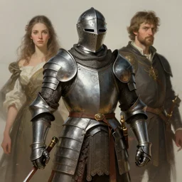 depictionbattle - tested warrior wearing armor, illustration by mandy jurgens and william adolphe bouguereau, artgerm, 4 k, digital art, surreal, highly detailed, artstation, digital painting, concept art, smooth, sharp focus, illustration by mandy jurgens and william adolphe bouguereau