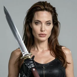 matte painting portrait Angelina Jolie as Sarah Kerrigan queen of blades highly detailed ultra realism