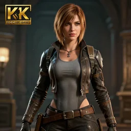 regina from dino crisis, highly detailed, 8 k, hdr, award - winning, unreal engine, trending on artstation, volumetric lighting