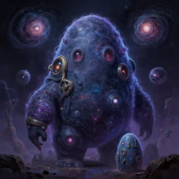 cosmic bloobs, fantasy, highly detailed, digital painting, trending on artstation, concept art, sharp focus, illustration, art by greg rutkowski
