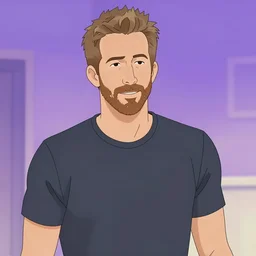 tonemapped ryan reynolds, invader zim