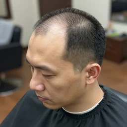 mr. t receding hairline, bad haircut