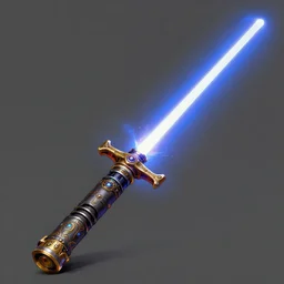 a steampunk dieselpunk star wars lightsaber, fantasy, intricate, elegant, highly detailed, colorful, vivid color, digital painting, artstation, concept art, art by greg rutkowski
