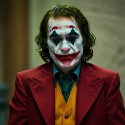 morgan freeman dressed up as joker (2019)