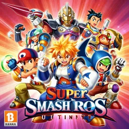 super smash bros ultimate cover art