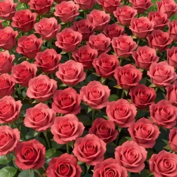 roses background, blender, super detail, 8 k, art station, extreme long shot, miyazaki hayao