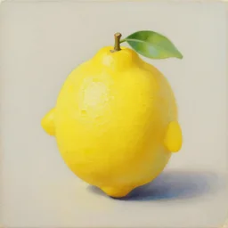 lemon demon, digital art, artstation, 4 k, 8 k, oil painting, minimalistic, renascence