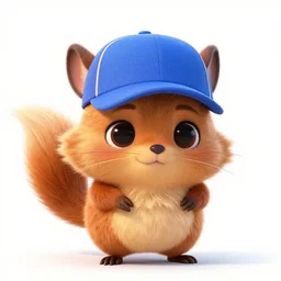 promotional art, very very very cute disney pixar chinchilla character wearing a baseball cap, white background, iconic film character, detailed fur, concept artwork, 3 d render official art, promotional art, by ilya kuvshinov katsuhiro villeneuve, jeremy lipkin and michael garmash and rob rey, disney pixar zootopia