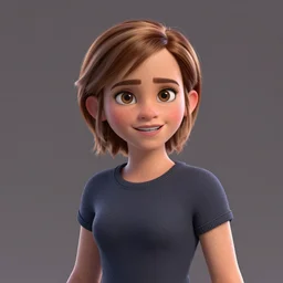 textured emma watson as a pixar character cgsociety octane render unreal engine redshift render trending on artstation trending on artstation render blender behance cg superhero