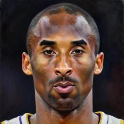 facial portrait of mark wahlberg in makeup portraying kobe bryant, oil on canvas by william sidney mount - 1 8 3 3, trending on artstation