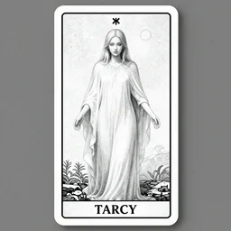 tarot card cell shading render concept of a beautiful centered etheral ghost female facing camera in ruined cemetery by night, ultra intricate details, omnious style, volumetric light and fog, skulls H-768