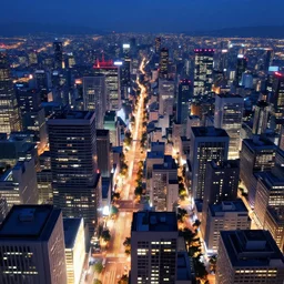 hd anime cityscape, 4 k, stunning, full hd