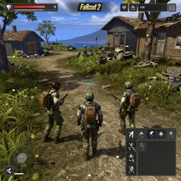 fallout 2 hd remastered gameplay screenshot unity