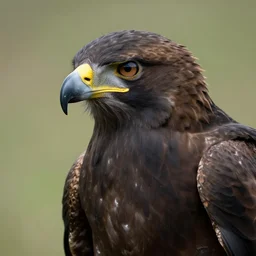 a closeup of a black headed buzzard, extremely detailed, concept, digital art