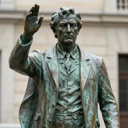 keith david bronze statue