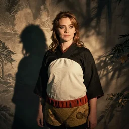 Helena Bonham Carter as Po from Kung Fu Panda