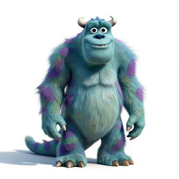 weathered lagoon monster, stylized pixar-style 3d render, full body, standing, isolated on a pure white background, centered, whole figure in frame, sharp focus, studio lighting