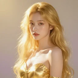 golden goddess, trending on artstation, cinematic light, pastel colors, volumetric shading, high radiosity dull skin, global illumination, radiant light, soft light, soft color dodge, subsurface,