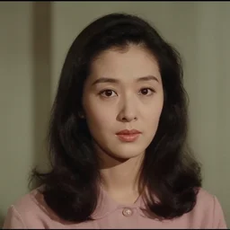 a woman, screenshot from a 1 9 6 0 s japanese art house film