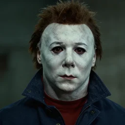 Michael Myers in the matrix very detailed 4K quality super realistic