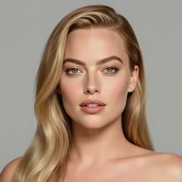 A full portrait of Margot Robbie, intricate, elegant, highly detailed, digital painting, artstation, concept art, smooth, sharp focus, illustration, art by Krenz Cushart and bouguerea and alphonse mucha