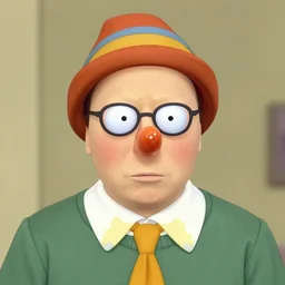 jesse pinkman wearing fake pinocchio nose