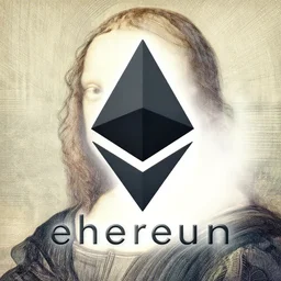 logo of ethereum, by leonardo da vinci