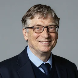 portrait photograph of bill gates, by annie leibovitz, highly detailed, dslr photography