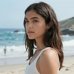 First image from Paul Thomas Anderson's new film Big Sur, starring Sofia Boutella as a 19th century naturalist. Cinematography by Michael Bauman, shot on Kodak Vision 200T. 8k print.