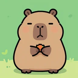nyan capybara pixel art