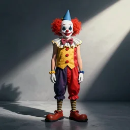 vaporwave clown