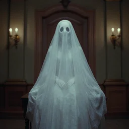 ghost queen by wes anderson highly detailed 3 5 mm film grain