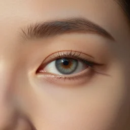 portrait of a stunningly beautiful eye, 🏖