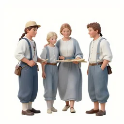 photo of breton people