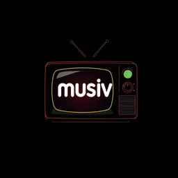 musiv television, m. t. v. - logo designed by designyoutrust, style inspired by dali