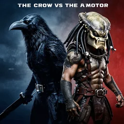 movie poster of the crow vs the predator