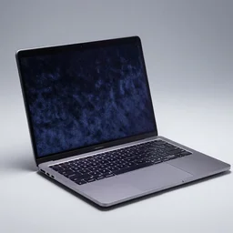 photo of a velvet, glowing laptop, 4k, 33mm