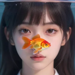 the face of a person named electric goldfish