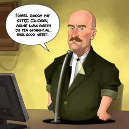 saul goodman political cartoon