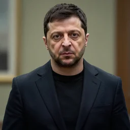 Petro Poroshenko as the American Psycho, cinematic still
