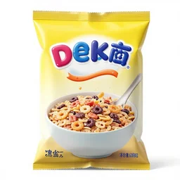 a pack of cereal for kids, product photo,