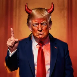 trump as the devil