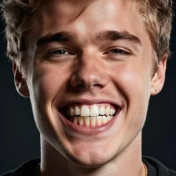 hyperrealistic dslr film still of justin beiber with exaggeratedly large 2 front teeth, stunning 8 k octane comprehensive 3 d render, inspired by istvan sandorfi & greg rutkowski & unreal engine, perfect symmetry, dim volumetric cinematic lighting, extremely hyper - detailed, incredibly real lifelike attributes & flesh texture, intricate, masterpiece, artstation