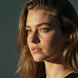 Influencer Autumn Miller, closeup photo