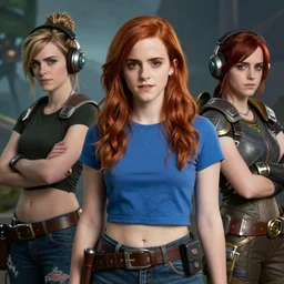 redhead Emma Watson cosplay techies dota 2
