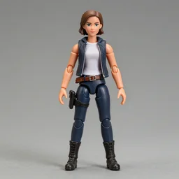 a hot toys action figure of annabeth chase