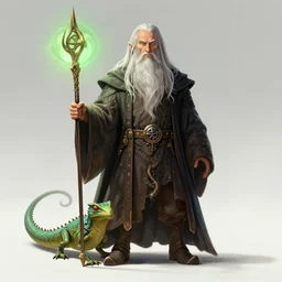 reptilian gandalf