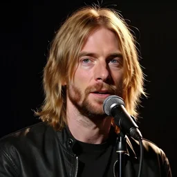 Kurt Cobain leading singer of the Beatles