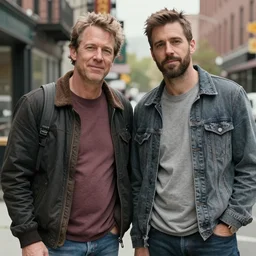 david brody and skeery jones the brooklyn boys real life, 8 k, 4 k uhd, realistic, hyper realistic, super detailed, very detailed, detailed