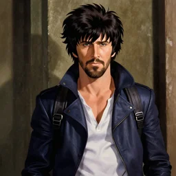 Ryan Gosling as Spike Spiegel from Cowboy Bebop, live action, extremely detailed, photography